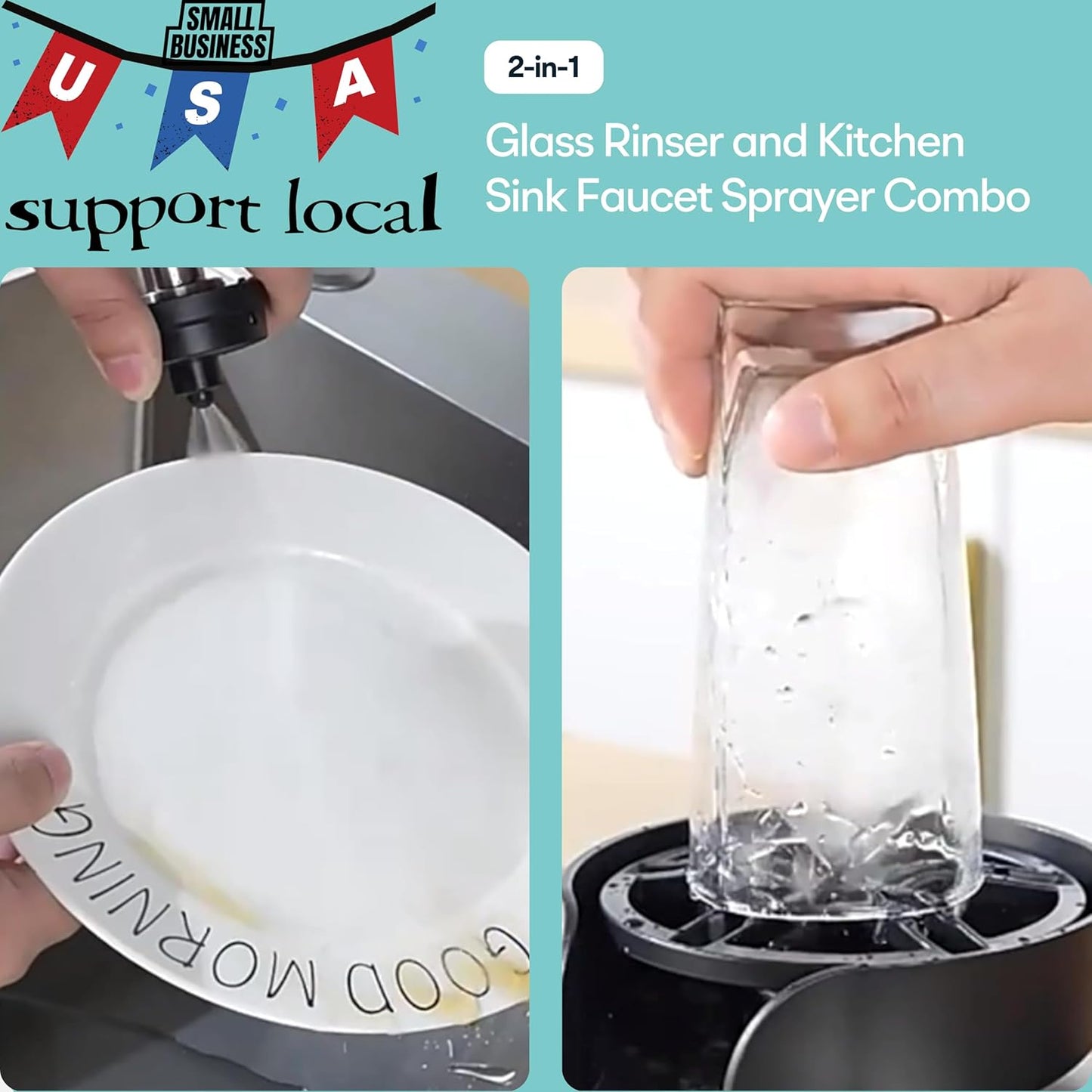 AUTOMATIC 2-IN-1 CUP WASHER