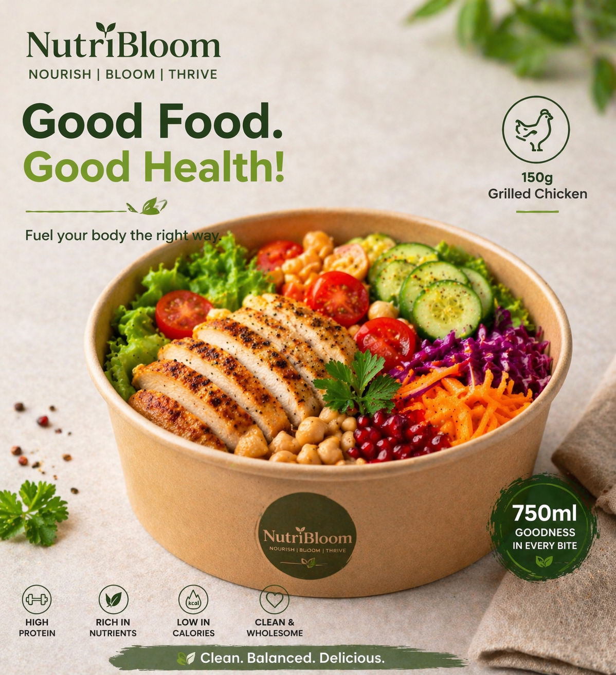 Power Chicken Platter 🍗