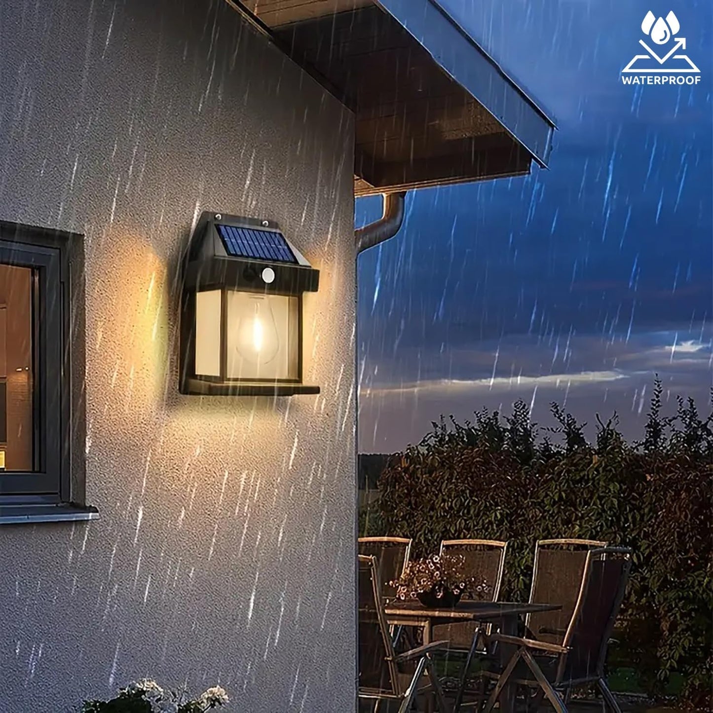 SOLAR WALL LAMP