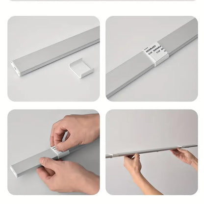 Wireless Motion Sensor  Cabinet LED Light – USB Rechargeable, Stick-on- Kitchen & Stairs