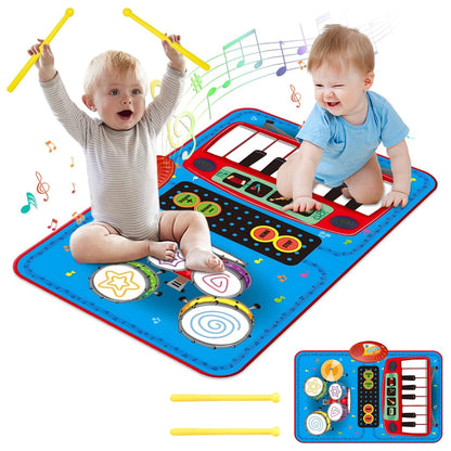 BeatDrop™ Magic Piano Play Mat