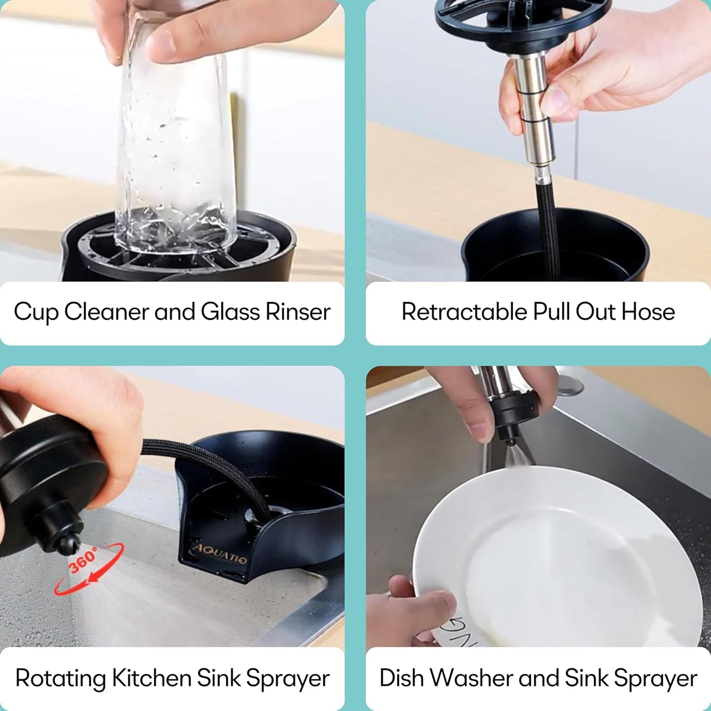 AUTOMATIC  2-IN-1 CUP WASHER