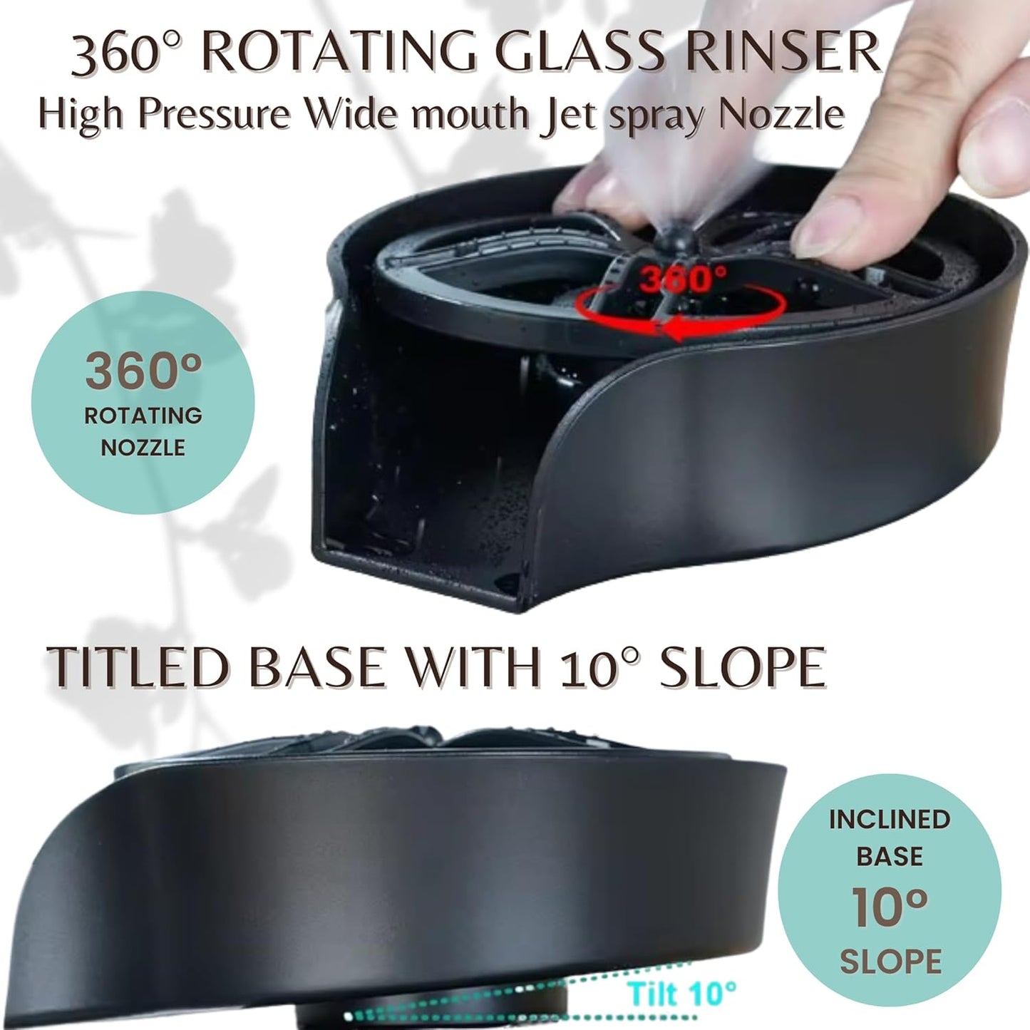 AUTOMATIC  2-IN-1 CUP WASHER