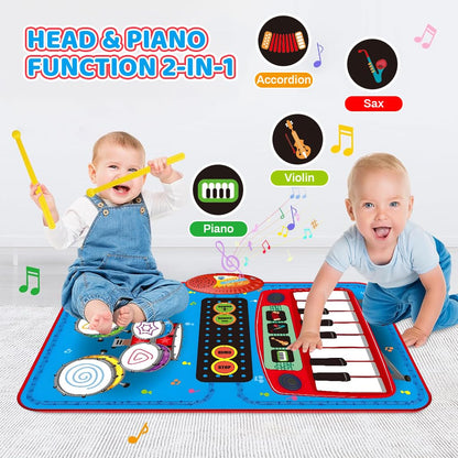 BeatDrop™ Magic Piano Play Mat