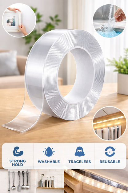 Gripza™ Clear Nano Tape