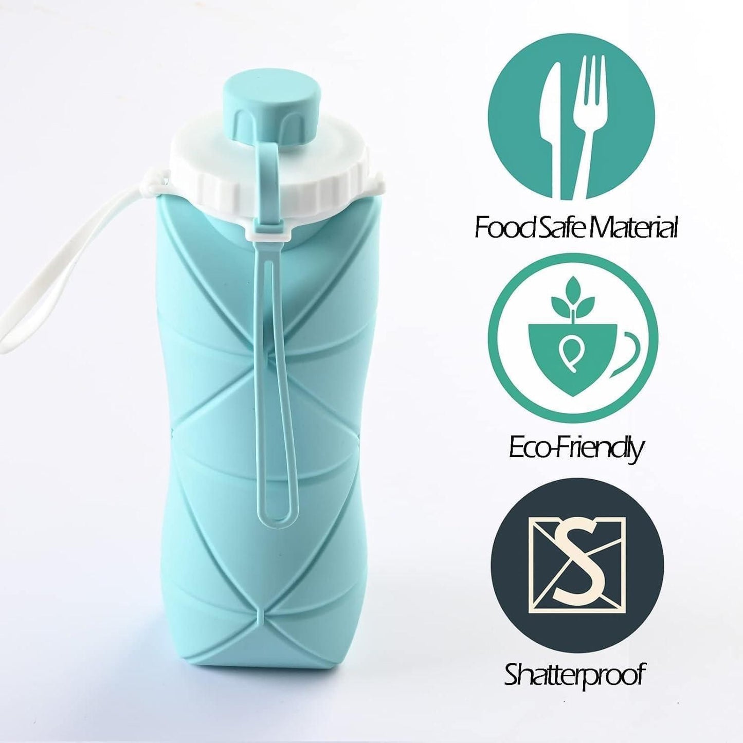 AquaFold™ Collapsible Water Bottle