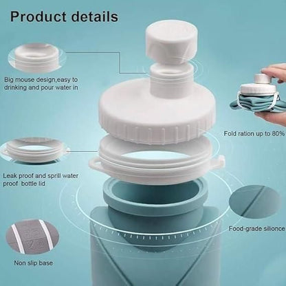 AquaFold™ Collapsible Water Bottle