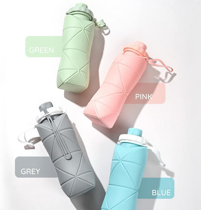 AquaFold™ Collapsible Water Bottle