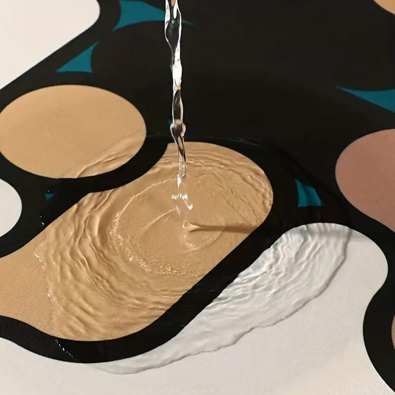 AuraBlend Abstract Floor Carpets(Pack of 2)