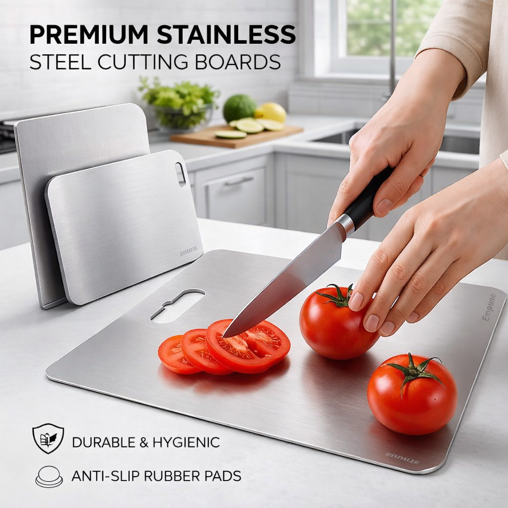 Premium Stainless Steel Chopping Board ✨