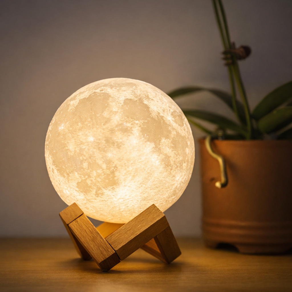 LunaGlow Moon Lamp 🌕