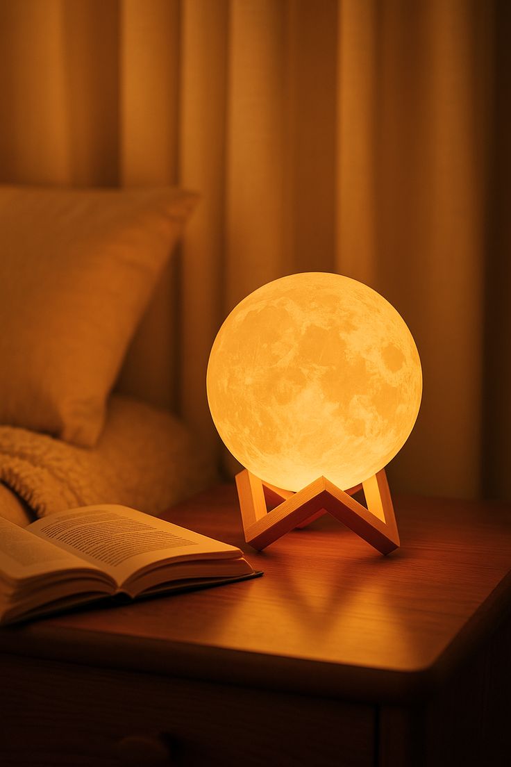 LunaGlow Moon Lamp 🌕