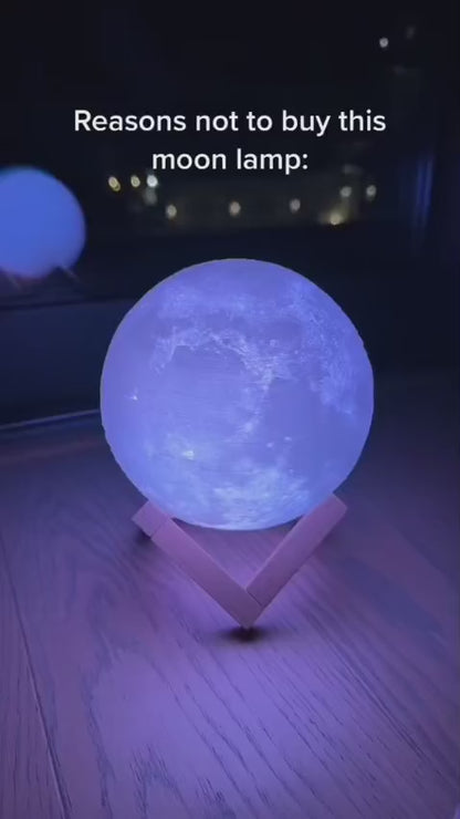 LunaGlow Moon Lamp 🌕